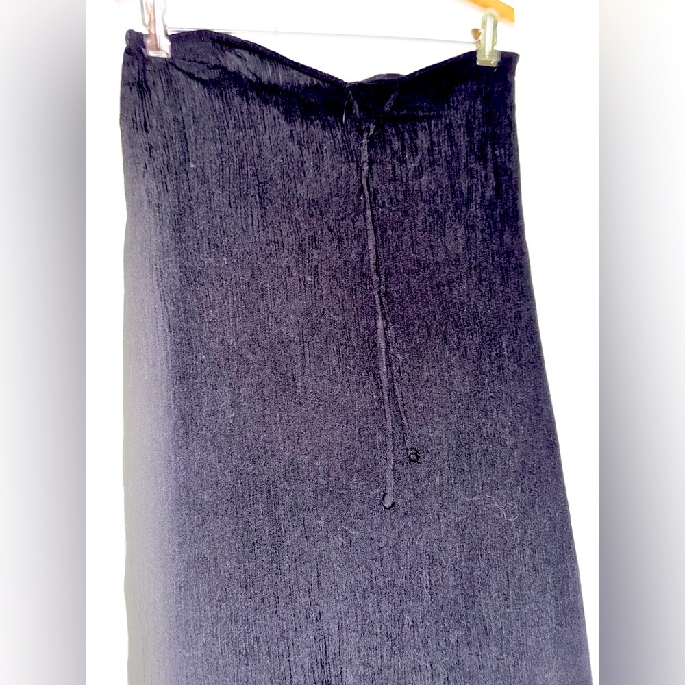 Black dress pencil ribbed forever 21 light wt. full length dress nwot by ny & co - Picture 2 of 15